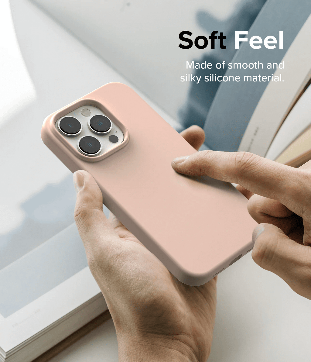 Estuche para iPhone 14 Plus - Ringke Silicone Magnetic
