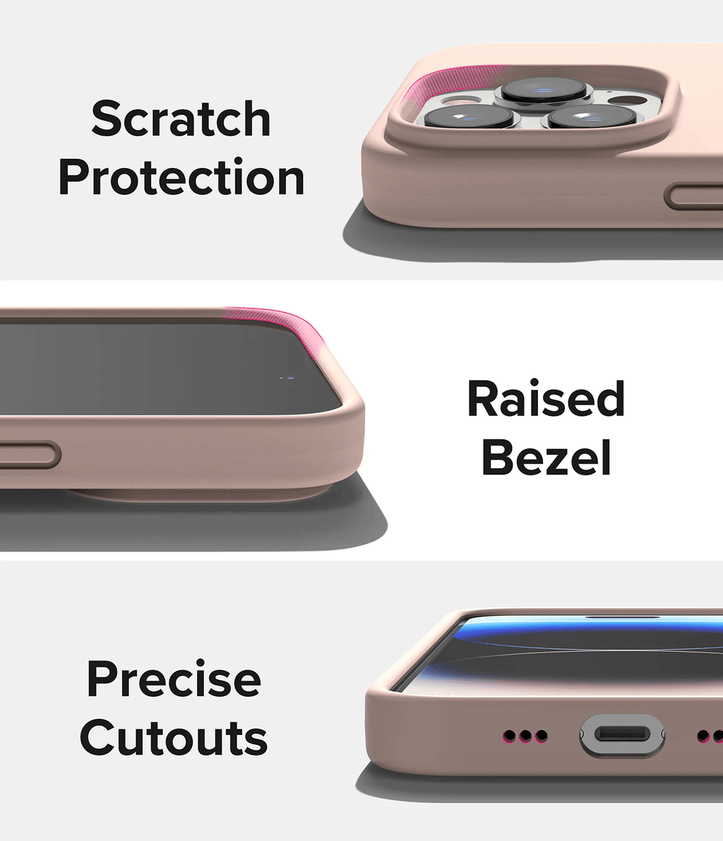 Estuche para iPhone 14 Plus - Ringke Silicone Magnetic