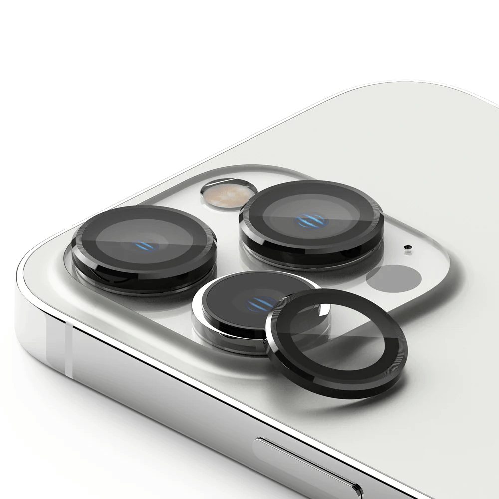 Protector de Cámara para iPhone 14 Pro / Pro Max - Ringke Camera Lens Frame Glass - Black