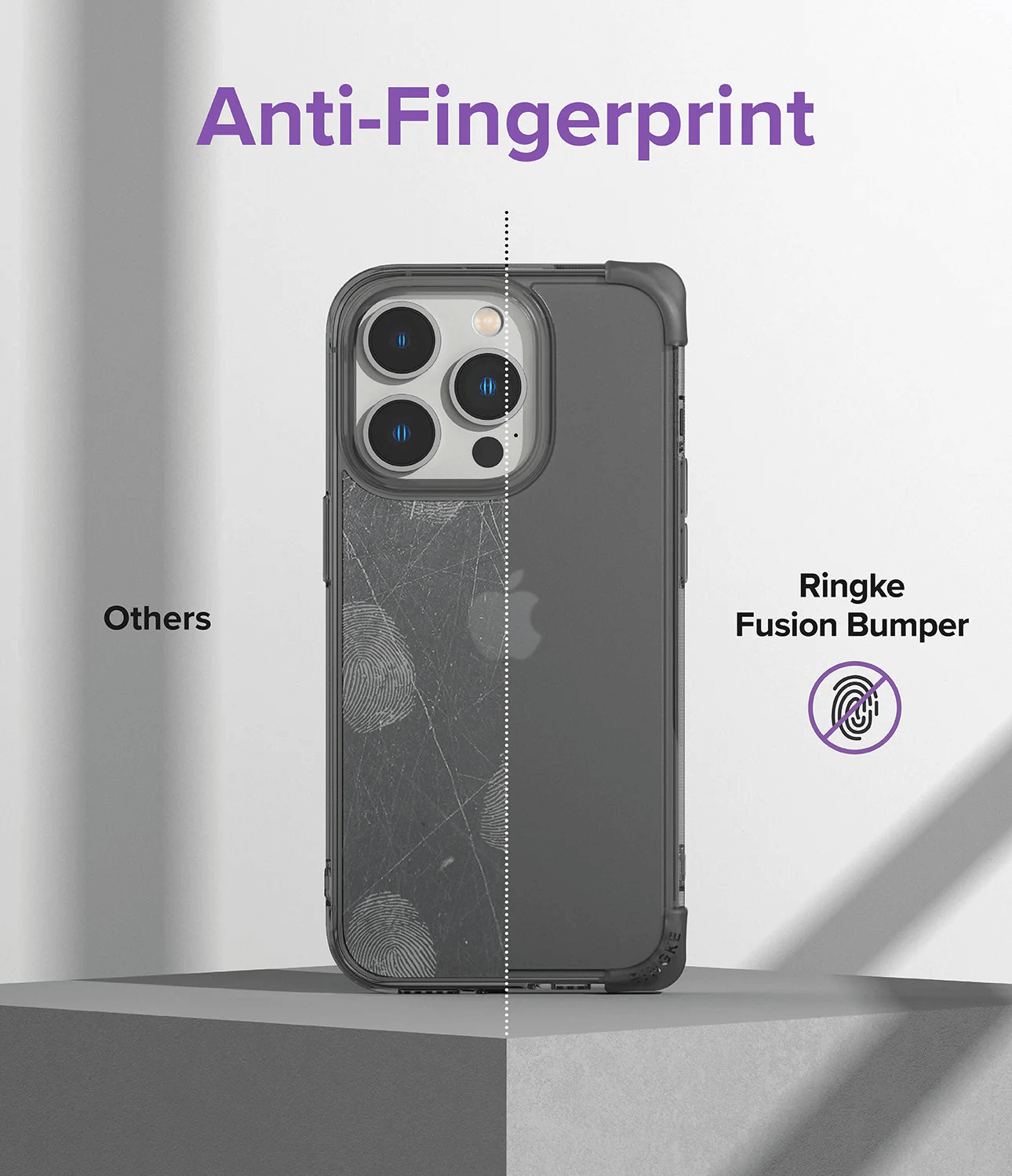 Estuche para iPhone 14 Pro - Ringke Fusion Bumper