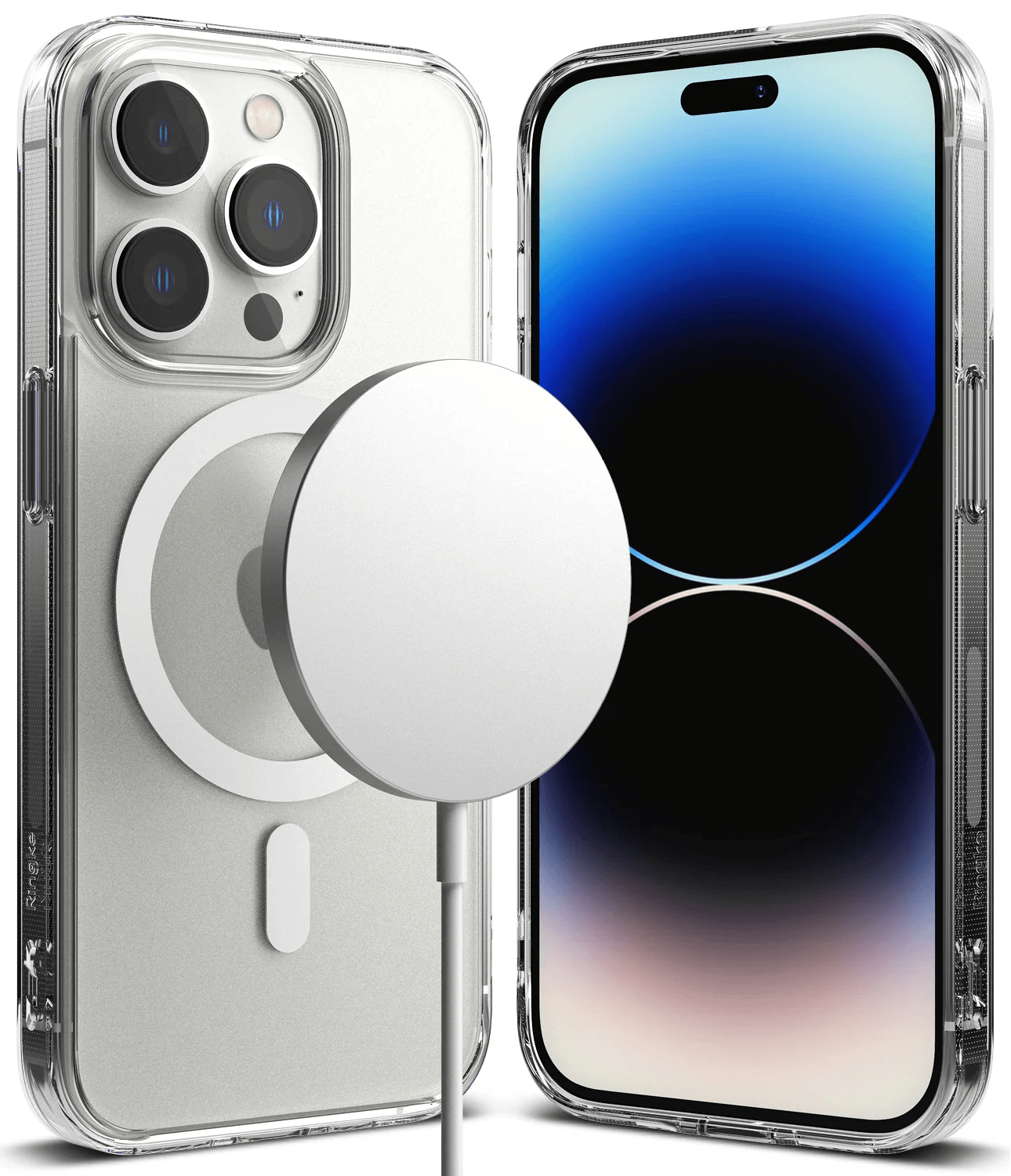 Estuche para iPhone 14 Pro - Ringke Fusion Magnetic - Matte Clear