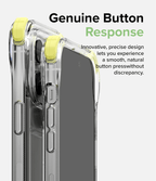 Estuche para iPhone 14 Pro - Ringke Fusion Plus - Clear Lime