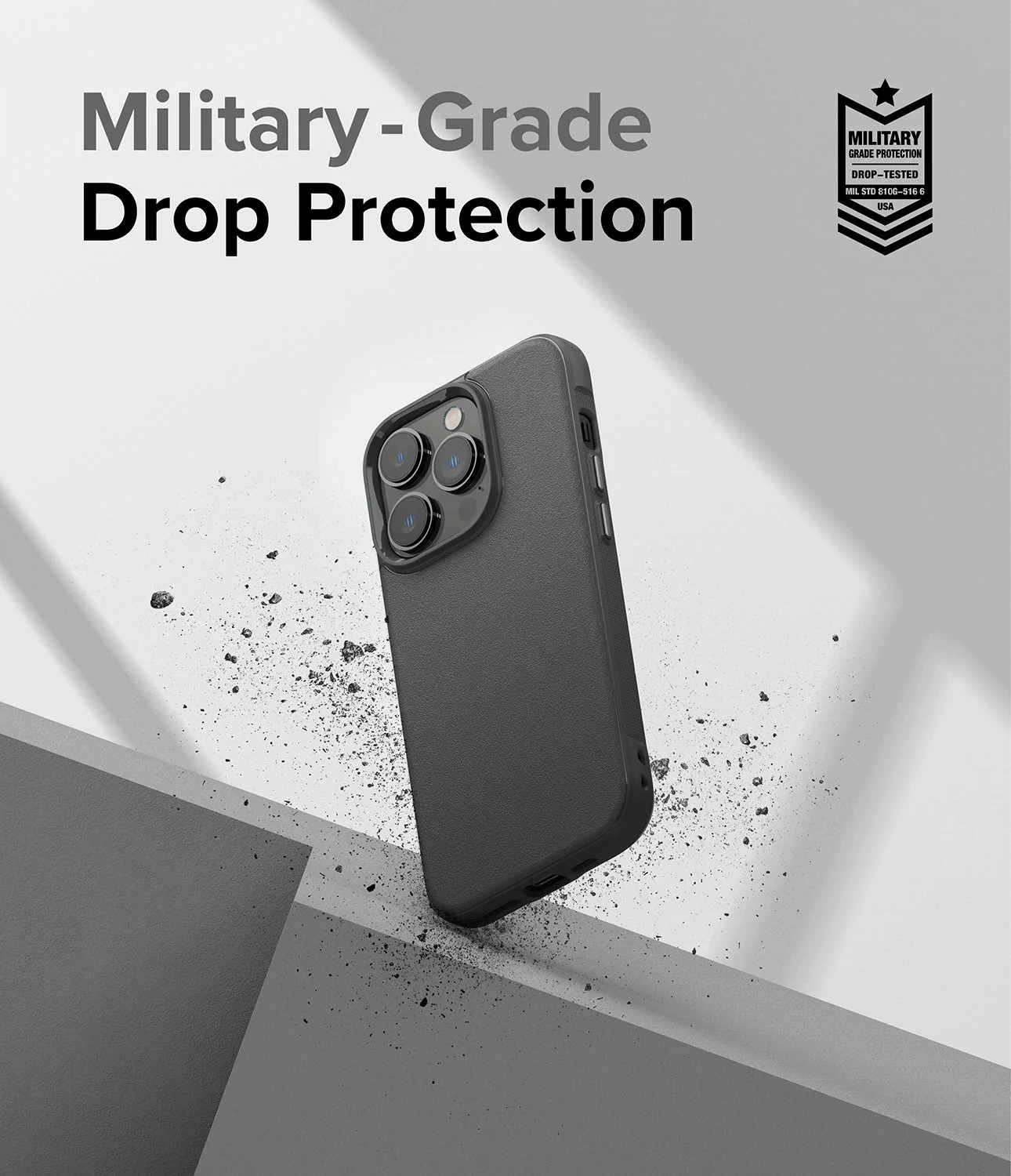 Estuche para iPhone 14 Pro - Ringke Onyx - Black