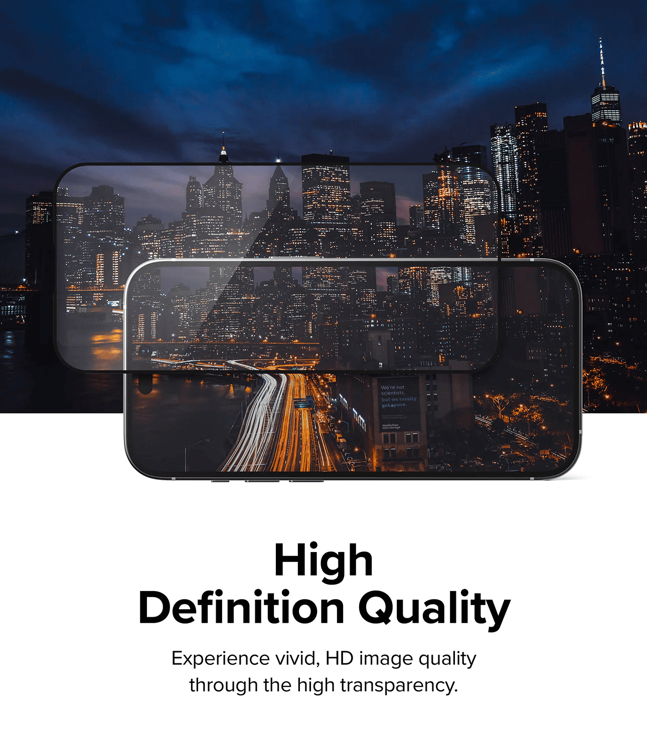Vidrio Templado para iPhone 14 Pro - Ringke Tempered Glass