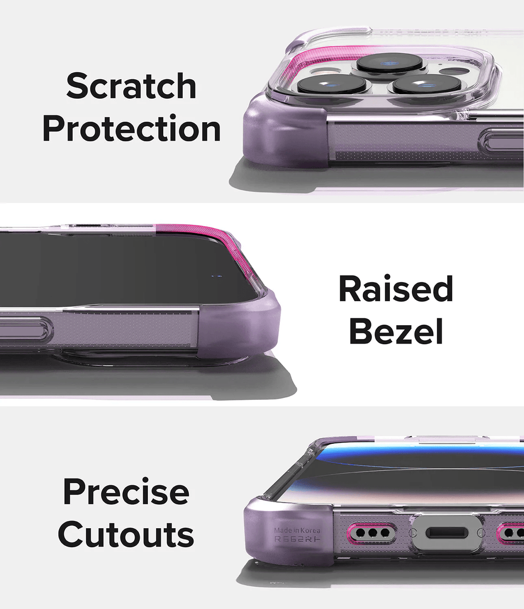 Estuche para iPhone 14 Pro Max - Ringke Fusion Bumper