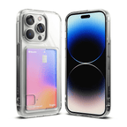 Estuche para iPhone 14 Pro Max - Ringke Fusion Card - Clear
