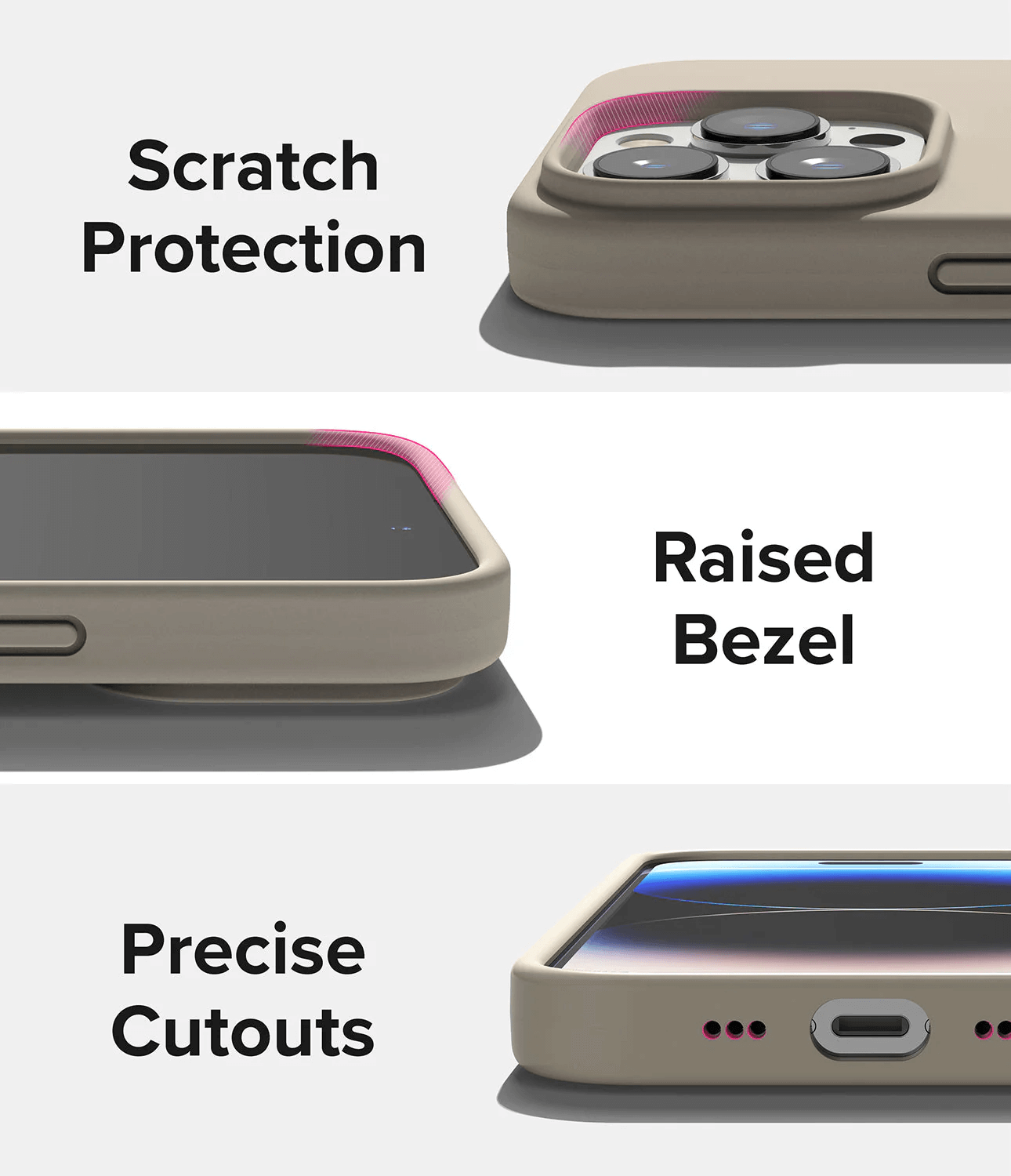 Estuche para iPhone 14 Pro Max - Ringke Silicone