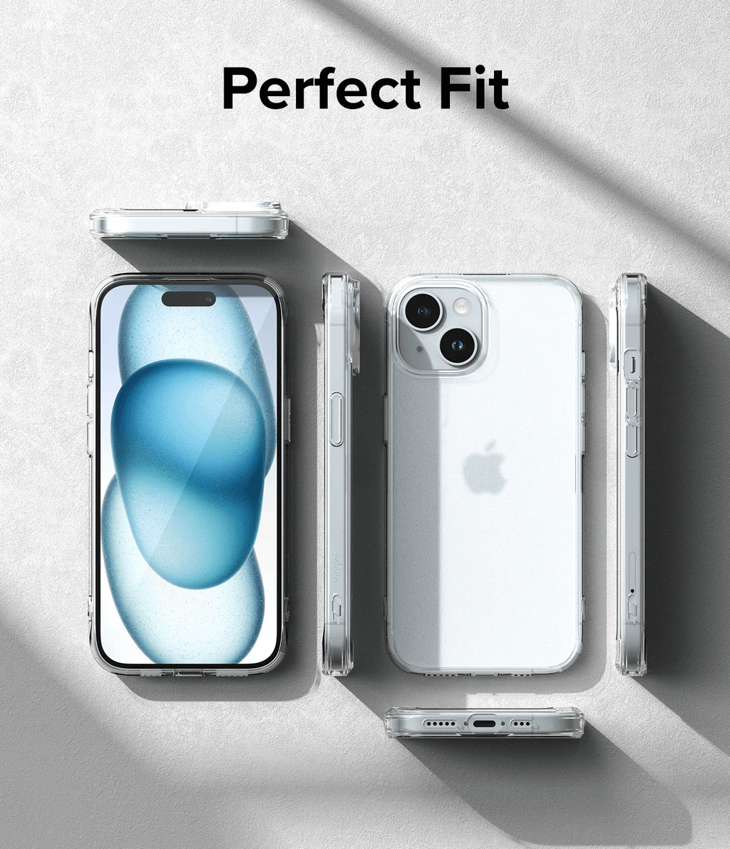 Estuche para iPhone 15 - Ringke Fusion - Matte Clear