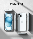 Estuche para iPhone 15 - Ringke Fusion - Matte Clear