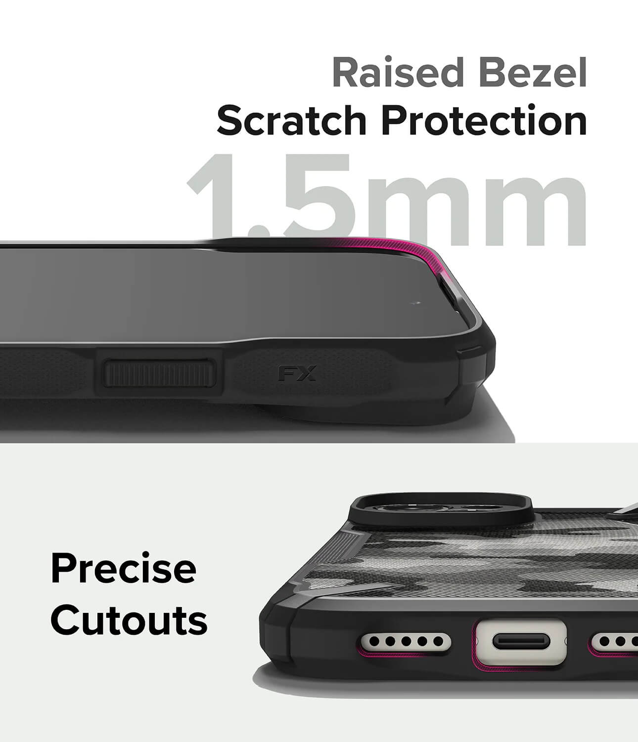 Estuche para iPhone 15 - Ringke Fusion-X