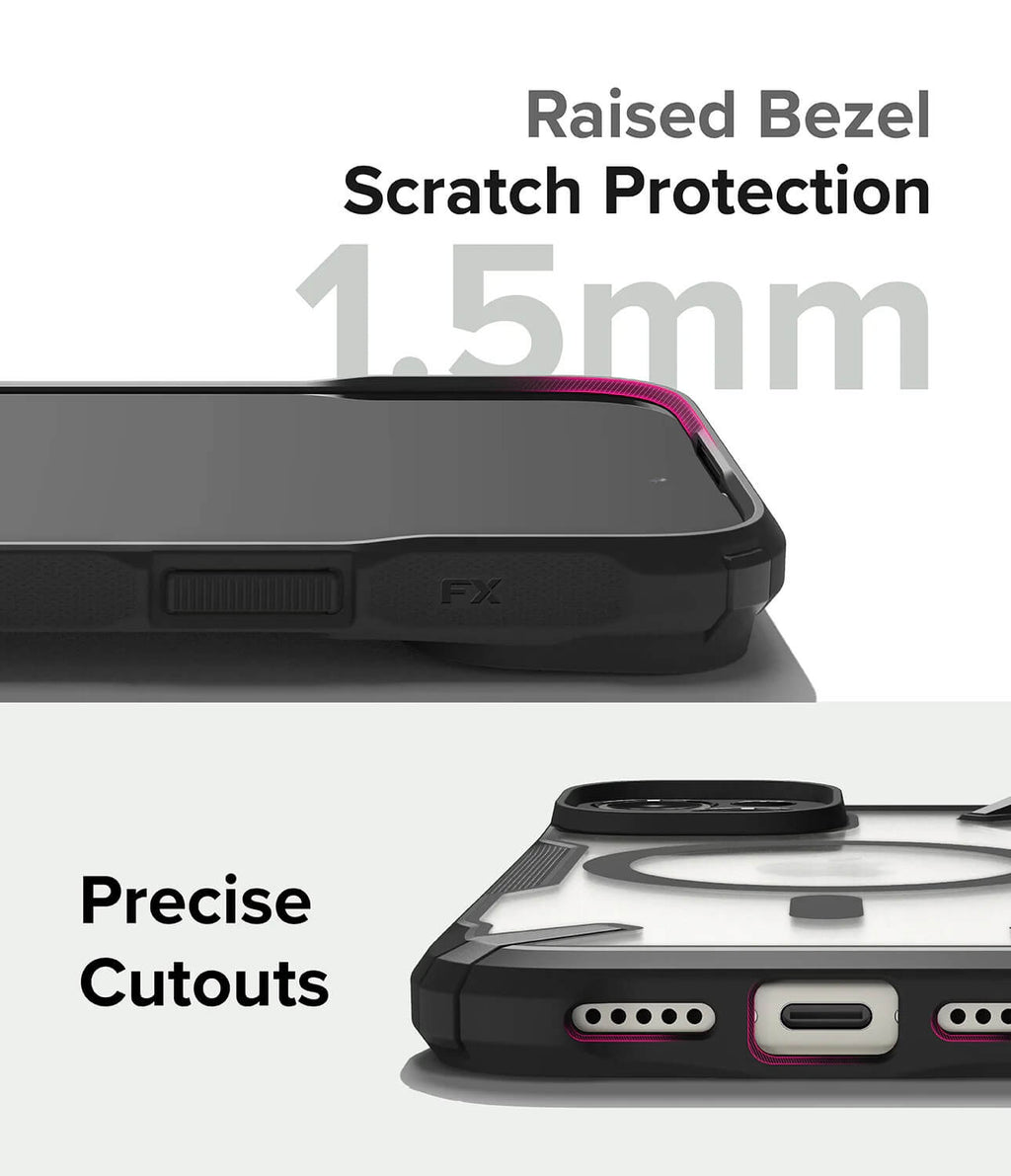 Estuche para iPhone 15 - Ringke Fusion-X Magnetic