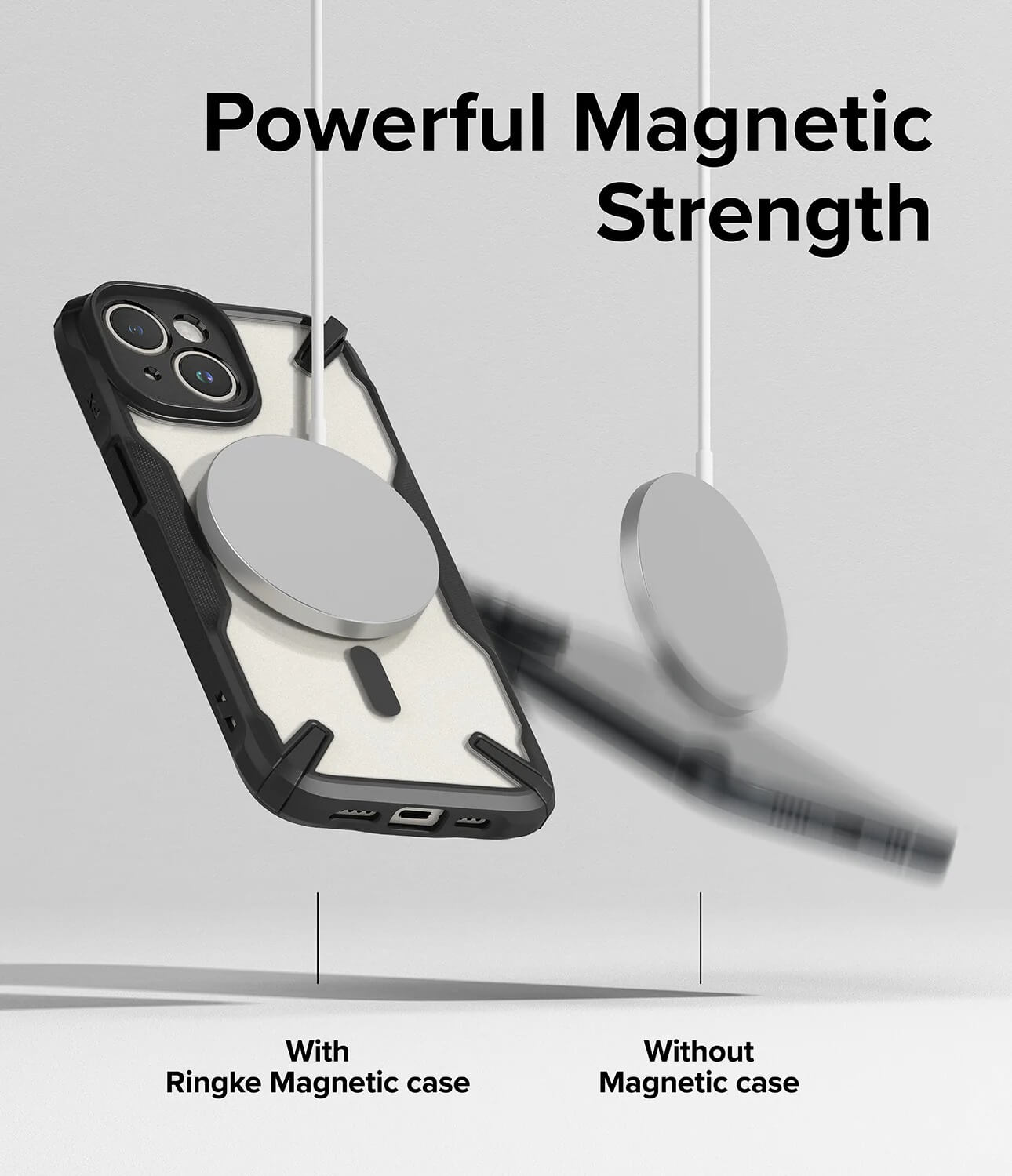 Estuche para iPhone 15 - Ringke Fusion-X Magnetic