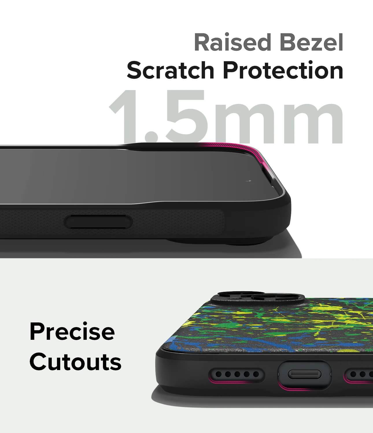 Estuche para iPhone 15 - Ringke Onyx Design
