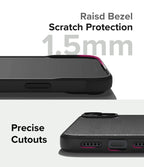 Estuche para iPhone 15 - Ringke Onyx Magnetic - Black