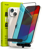 Vidrio Templado para iPhone 15 Compatible con: 16 / 14 / 13 Pro / 13 - Ringke Tempered Glass
