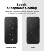Vidrio Templado para iPhone 15 Compatible con: 16 / 14 / 13 Pro / 13 - Ringke Tempered Glass