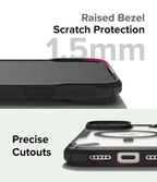 Estuche para iPhone 15 Plus - Ringke Fusion-X Magnetic - Black