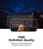 Vidrio Templado para iPhone 15 Plus - Ringke Tempered Glass Full Cover