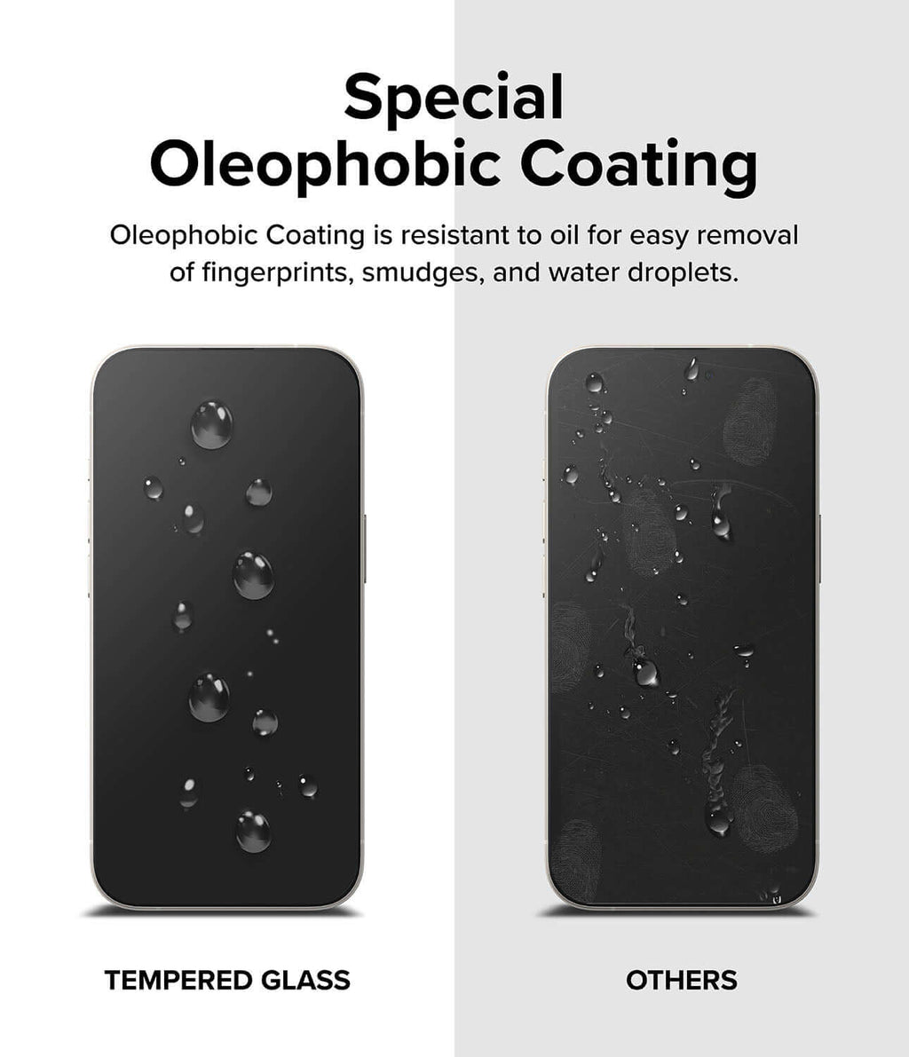Vidrio Templado para iPhone 15 Plus - Ringke Tempered Glass Full Cover