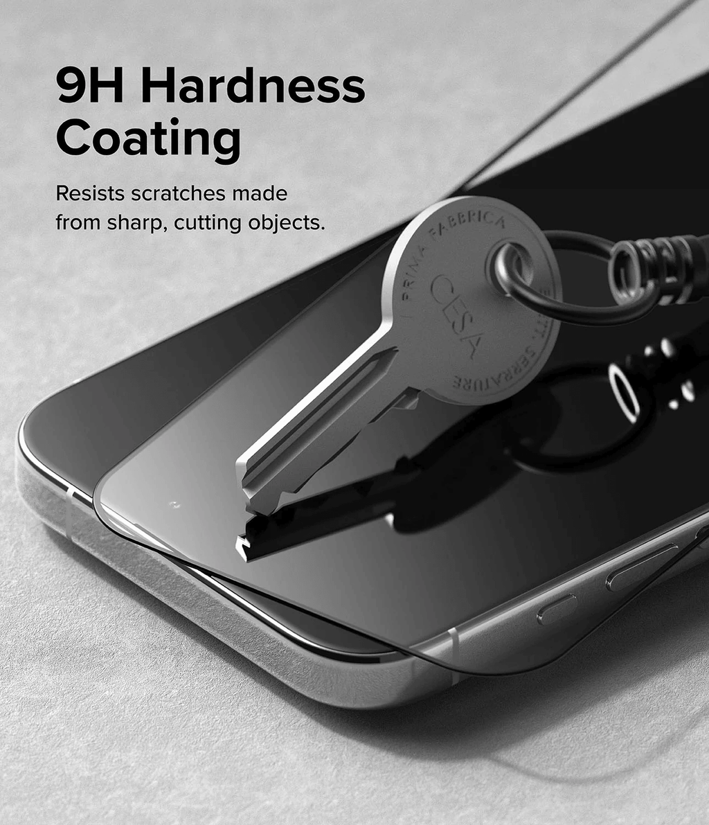 Vidrio Templado para iPhone 15 Pro - Ringke Full Cover Glass