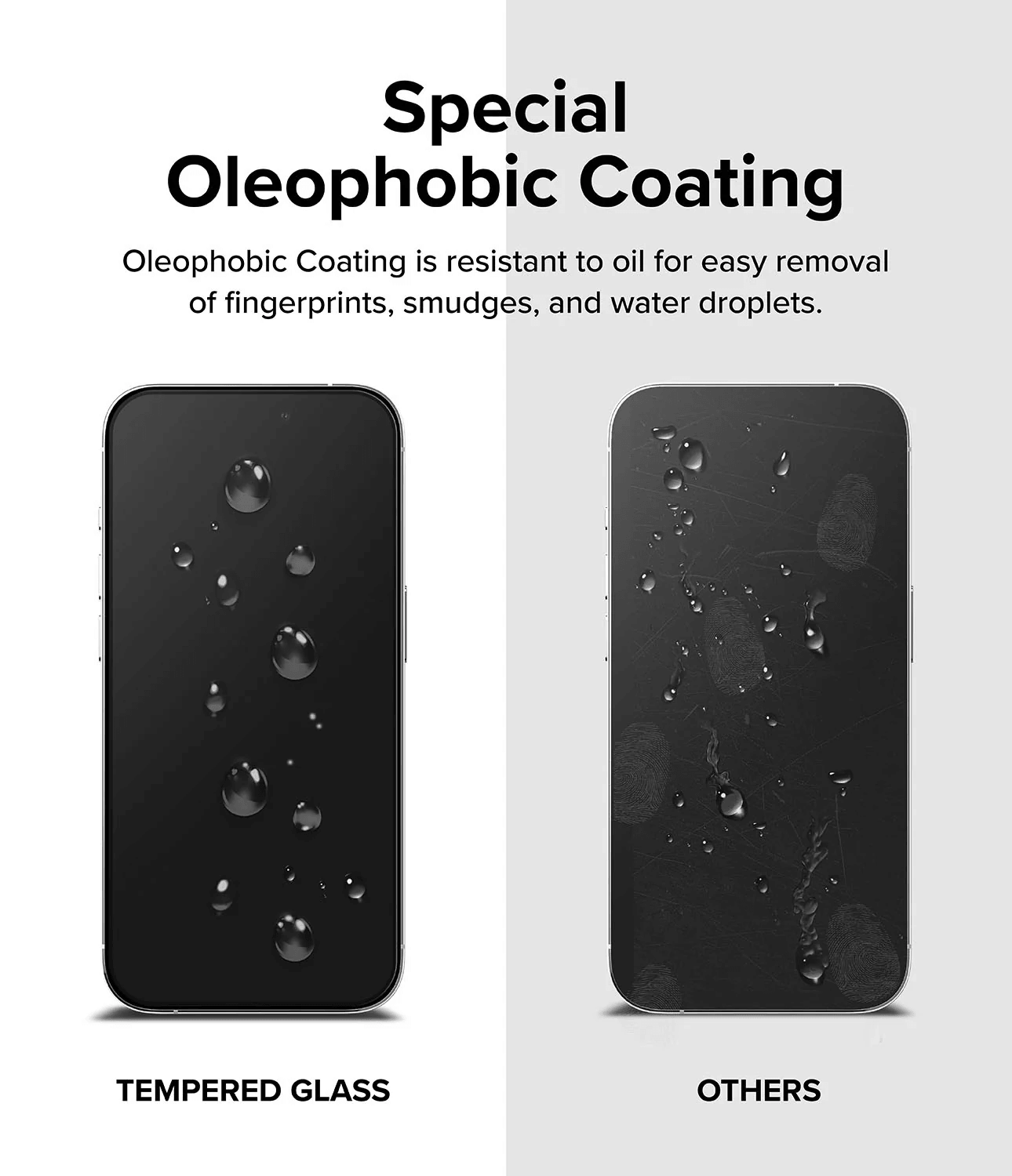 Vidrio Templado para iPhone 15 Pro - Ringke Full Cover Glass
