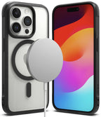 Estuche para iPhone 15 Pro - Ringke Fusion Bold Magnetic - Matte Black