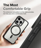 Estuche para iPhone 15 Pro - Ringke Fusion Bold Magnetic - Matte Black