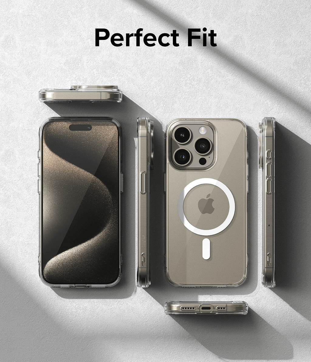 Estuche para iPhone 15 Pro - Ringke Fusion Magnetic