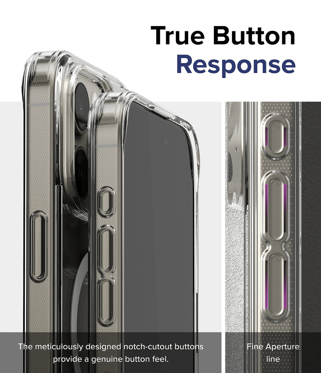 Estuche para iPhone 15 Pro - Ringke Fusion Magnetic