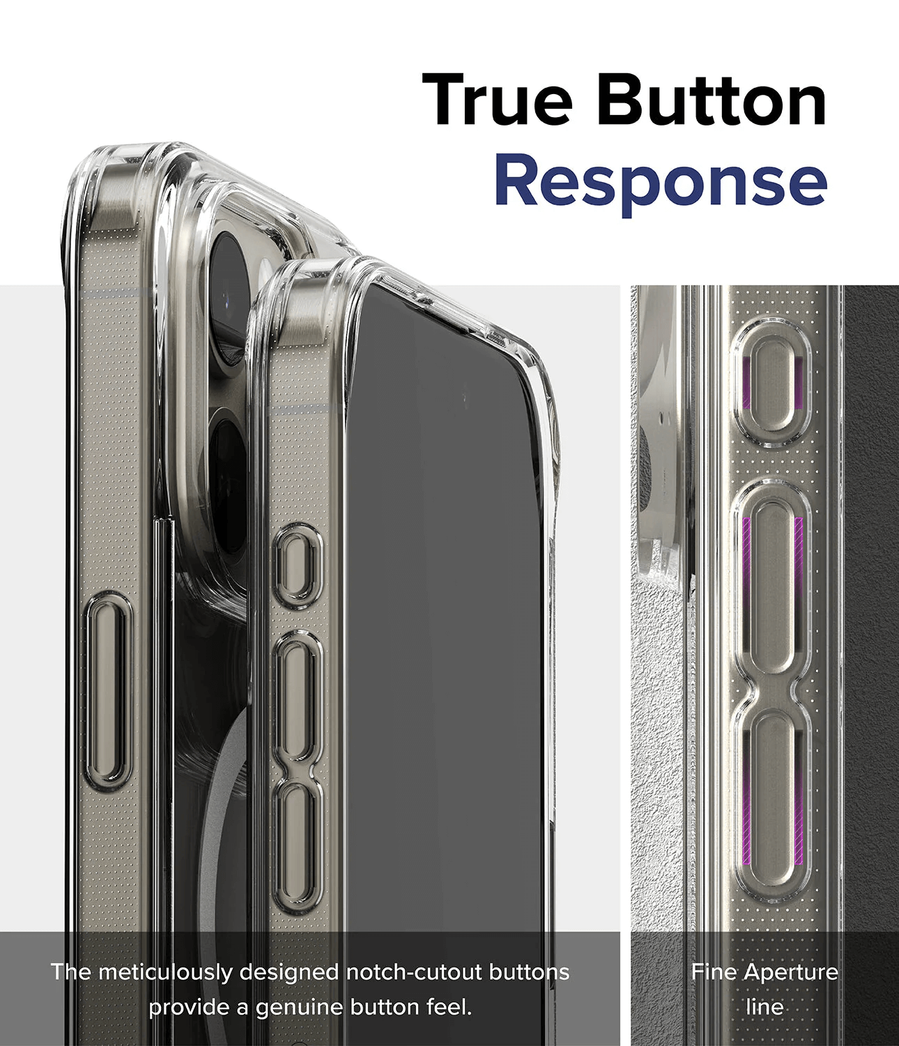 Estuche para iPhone 15 Pro - Ringke Fusion Magnetic
