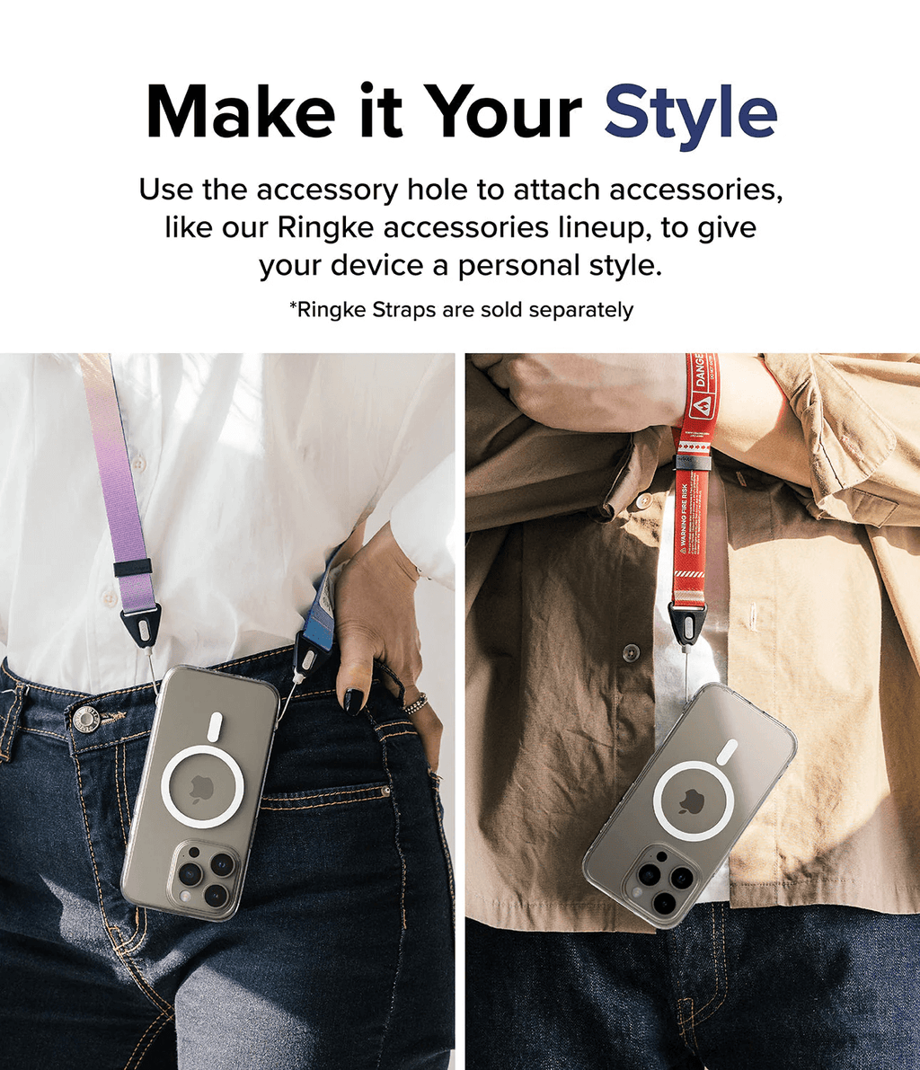 Estuche para iPhone 15 Pro - Ringke Fusion Magnetic