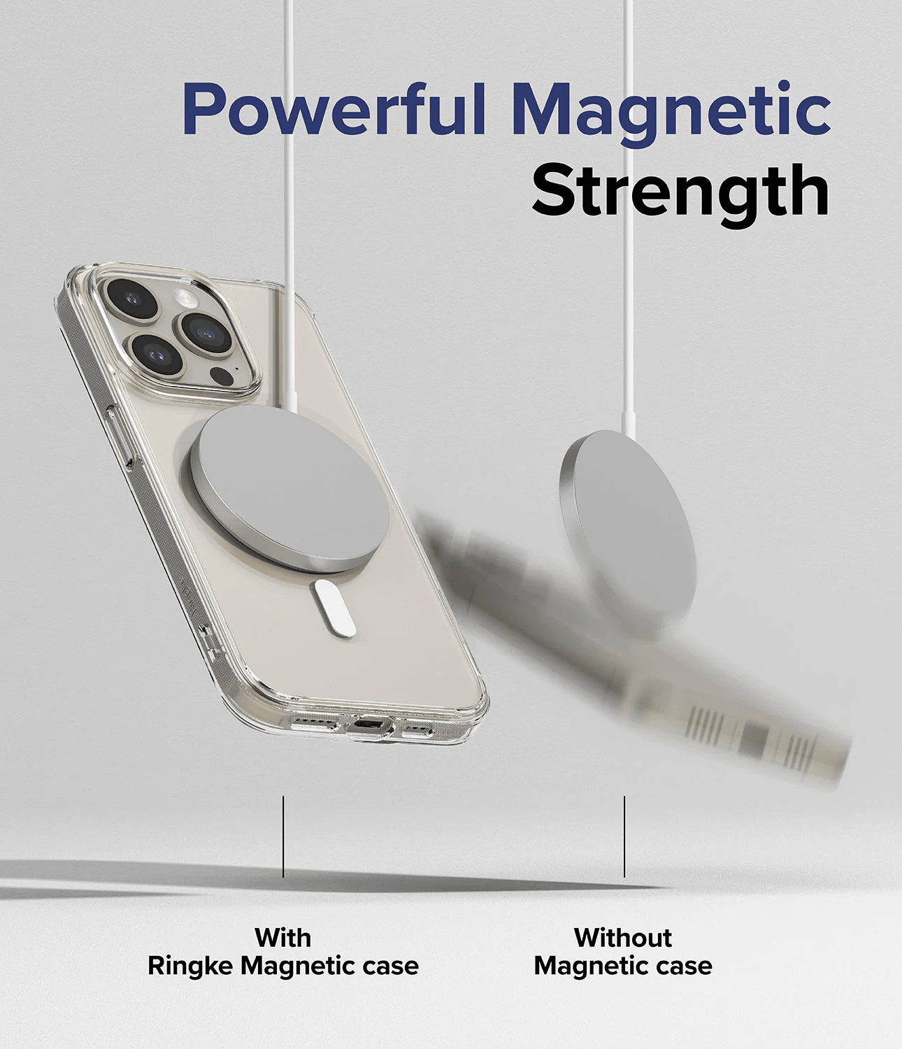 Estuche para iPhone 15 Pro - Ringke Fusion Magnetic