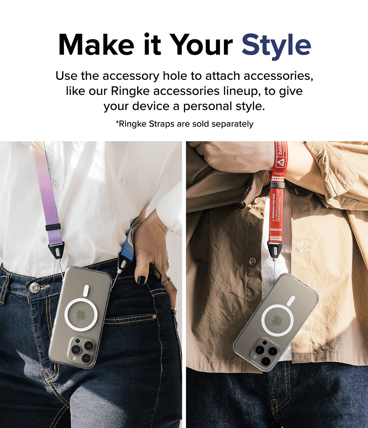 Estuche para iPhone 15 Pro - Ringke Fusion Magnetic