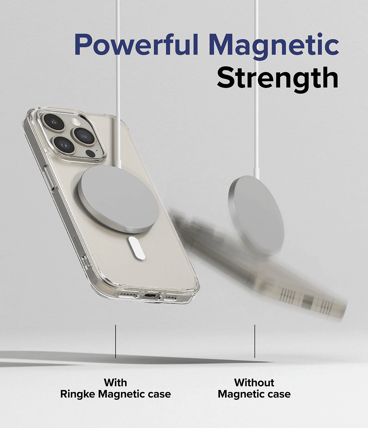 Estuche para iPhone 15 Pro - Ringke Fusion Magnetic
