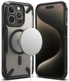 Estuche para iPhone 15 Pro - Ringke Fusion-X Magnetic - Black