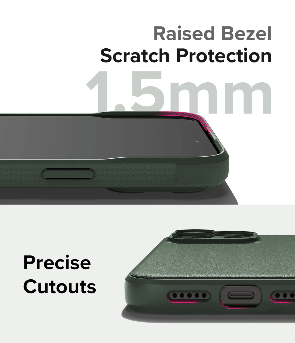 Estuche para iPhone 15 Pro - Ringke Onyx Magnetic - Dark Green