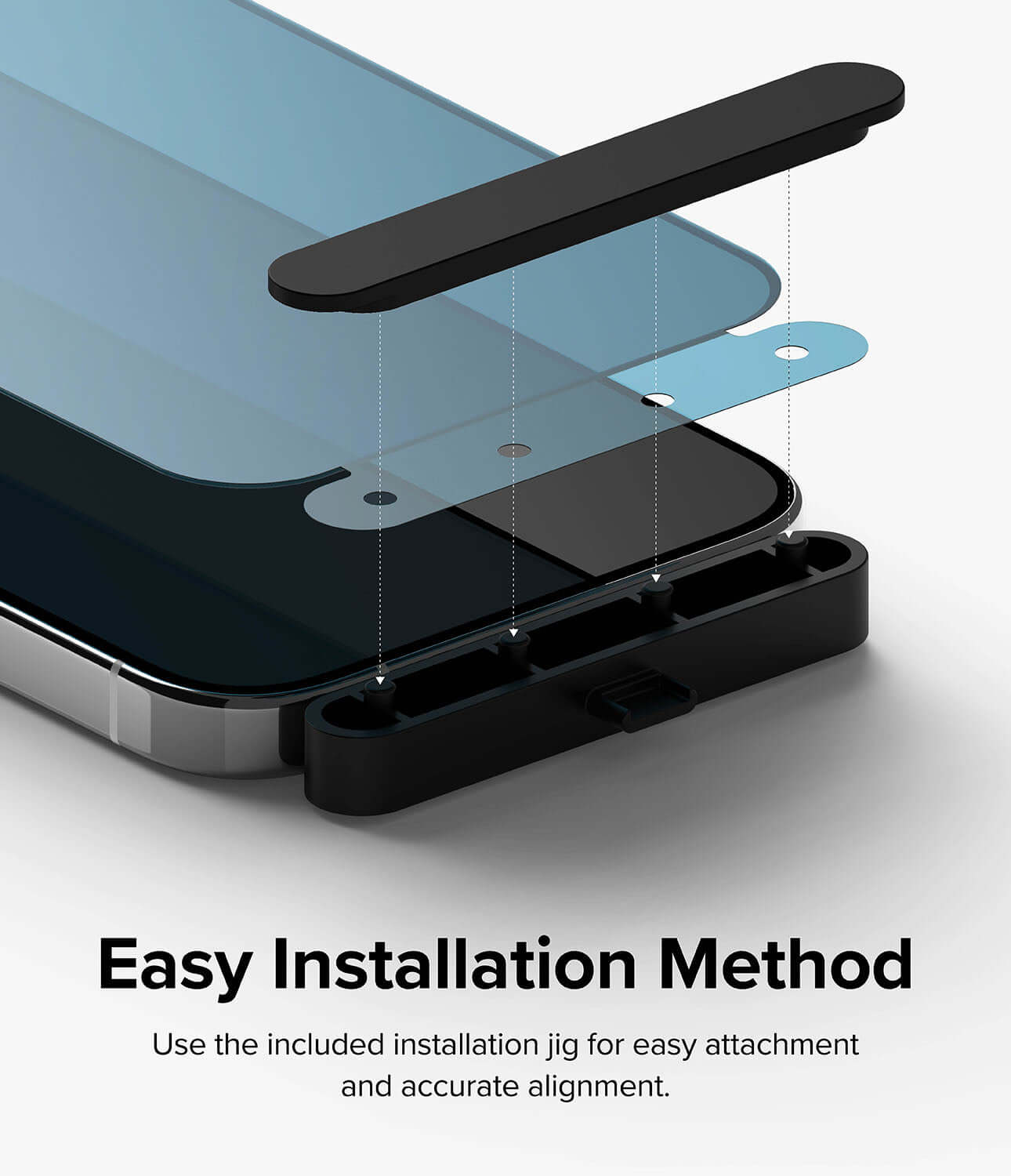 Vidrio Templado para iPhone 15 Pro - Ringke Privacy Glass
