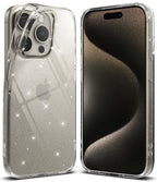 Estuche para iPhone 15 Pro Max - Ringke Air - Glitter Clear