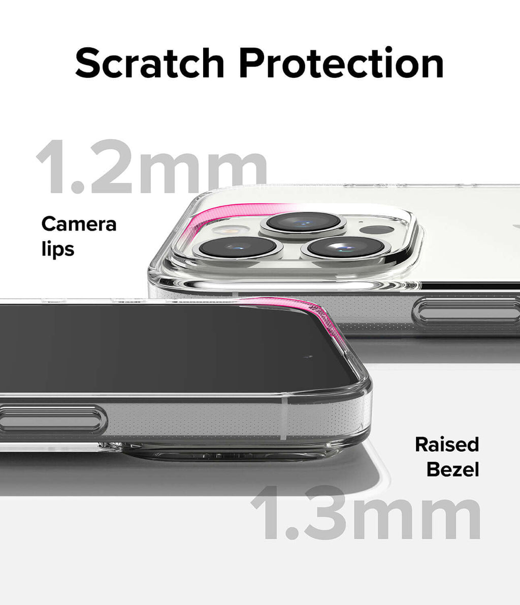 Estuche para iPhone 15 Pro Max - Ringke Air - Glitter Clear