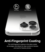 Estuche para iPhone 15 Pro Max - Ringke Camera Lens Frame Glass - Black