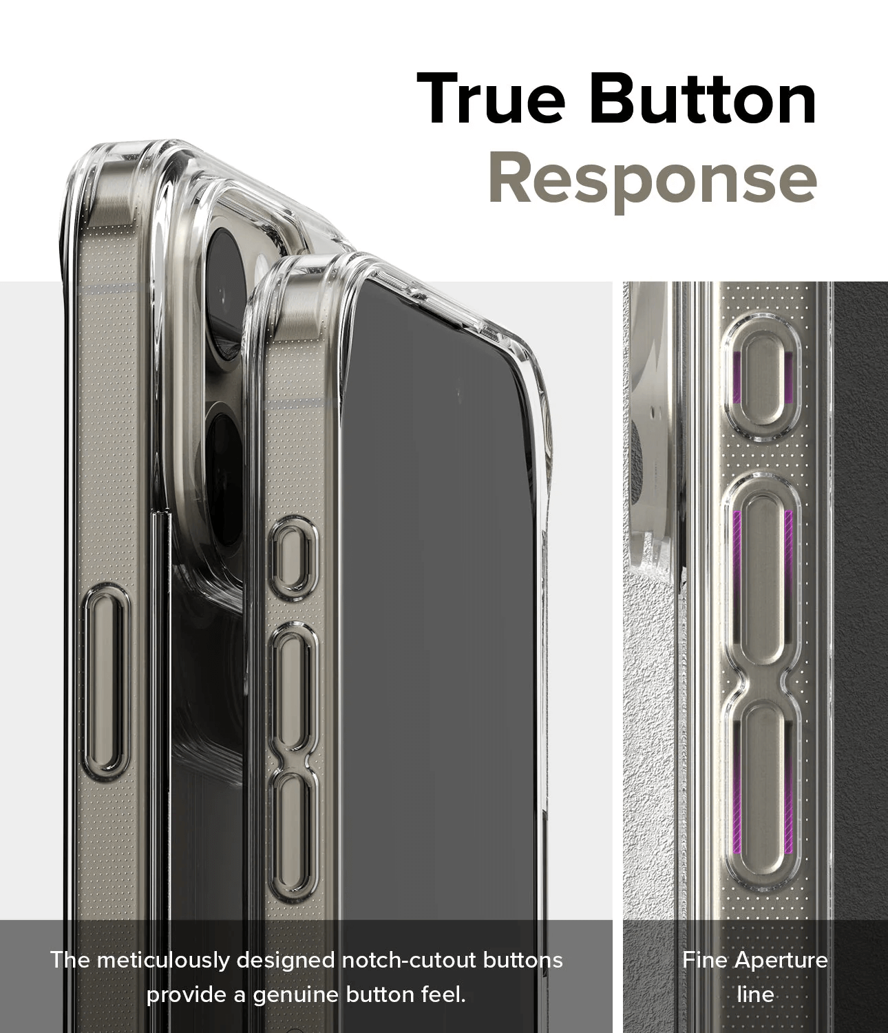 Estuche para iPhone 15 Pro Max - Ringke Fusion