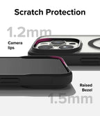 Estuche para iPhone 15 Pro Max - Ringke Fusion Bold Magnetic - Matte Black