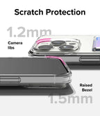Estuche para iPhone 15 Pro Max - Ringke Fusion Card - Clear
