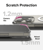 Estuche para iPhone 15 Pro Max - Ringke Fusion Magnetic - Matte Clear