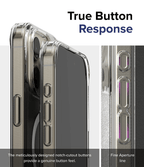 Estuche para iPhone 15 Pro Max - Ringke Fusion Magnetic - Matte Clear