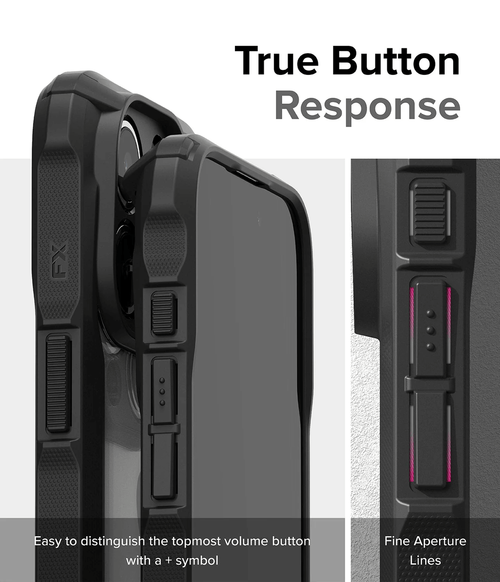 Estuche para iPhone 15 Pro Max - Ringke Fusion-X