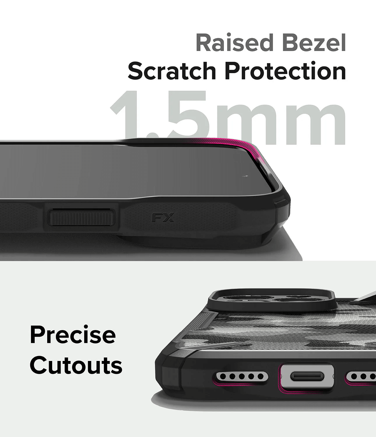 Estuche para iPhone 15 Pro Max - Ringke Fusion-X