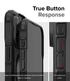 Estuche para iPhone 15 Pro Max - Ringke Fusion-X Magnetic - Matte Black