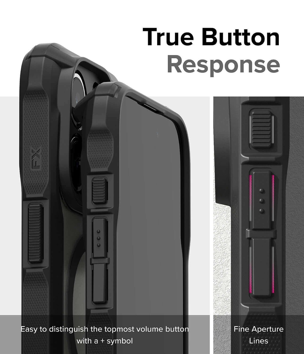 Estuche para iPhone 15 Pro Max - Ringke Fusion-X Magnetic - Matte Black