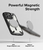 Estuche para iPhone 15 Pro Max - Ringke Fusion-X Magnetic - Matte Black